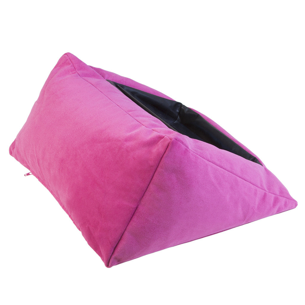 iCushion iPad Cushion Pillow Stand /Holder Velvet Pink