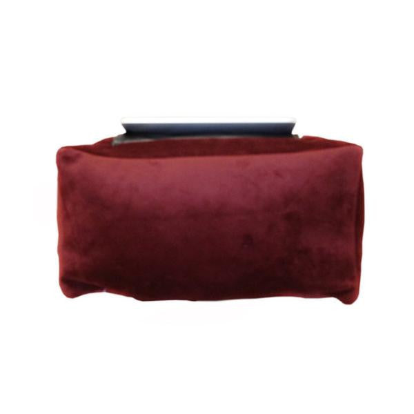 iCushion iPad Cushion Pillow Stand /Holder Velvet Maroon