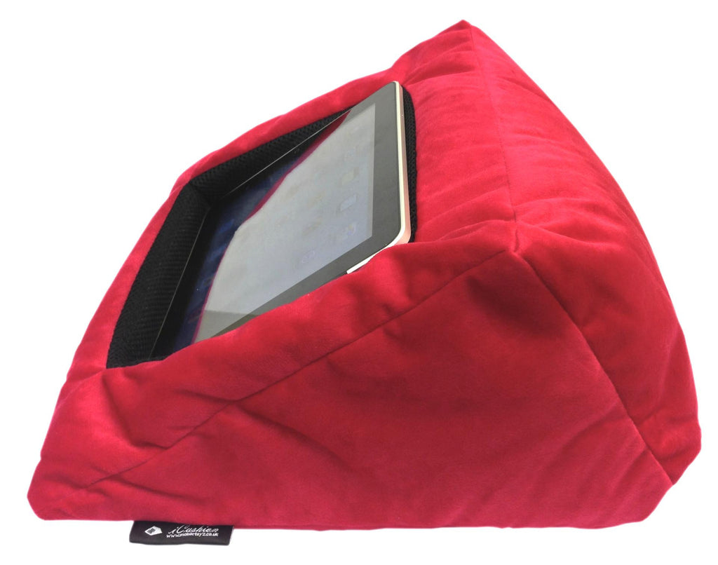 iCushion iPad Cushion Stand / Holder Velvet Red