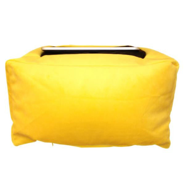 ipad pillow yellow