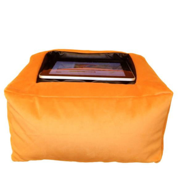 iCushion iPad Cushion Stand / Holder Velvet Orange