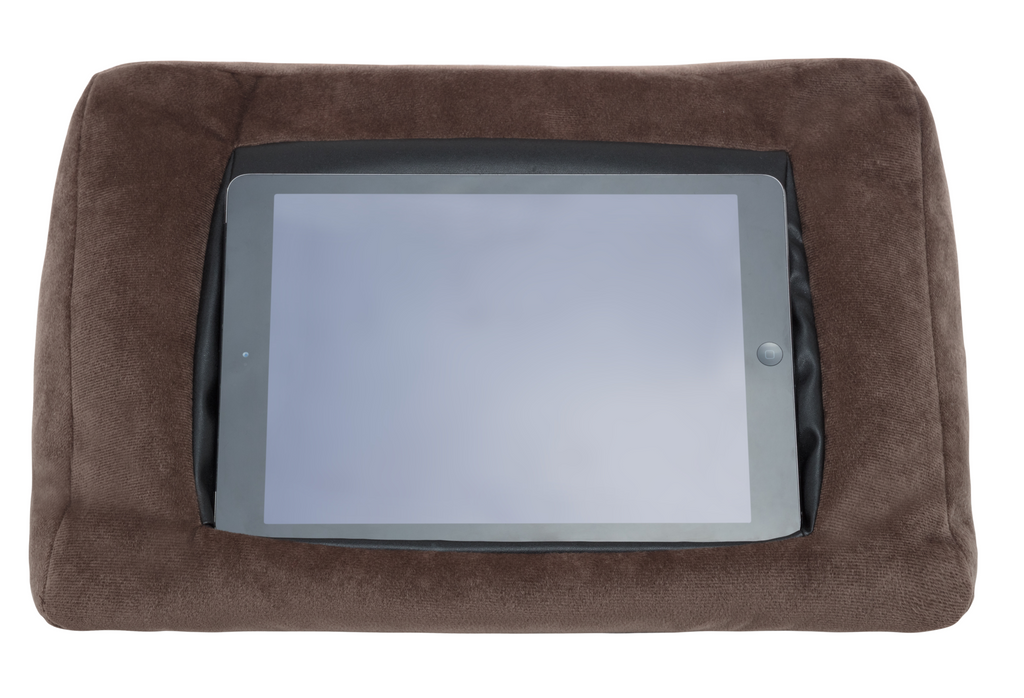 iCushion iPad Cushion Stand /Holder Velvet Brown