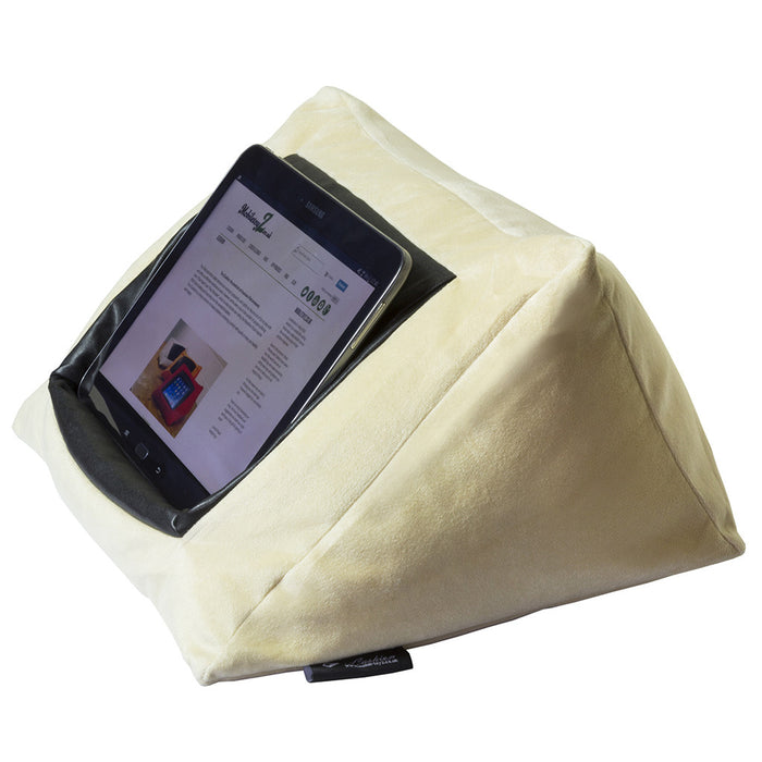 Cushion iPad Cushion Pillow Stand /Holder Velvet GOLD