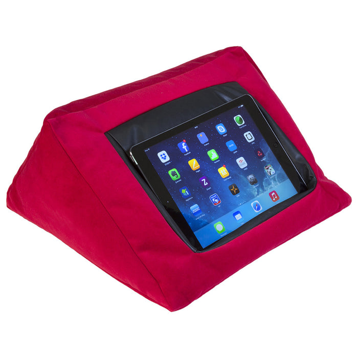 iCushion iPad Cushion Stand / Holder Velvet Red