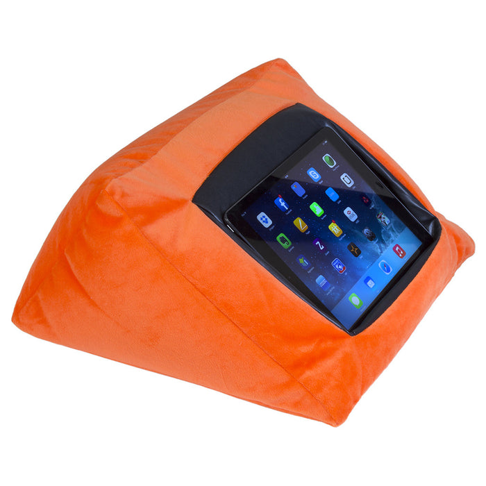 iCushion iPad Cushion Stand / Holder Velvet Orange