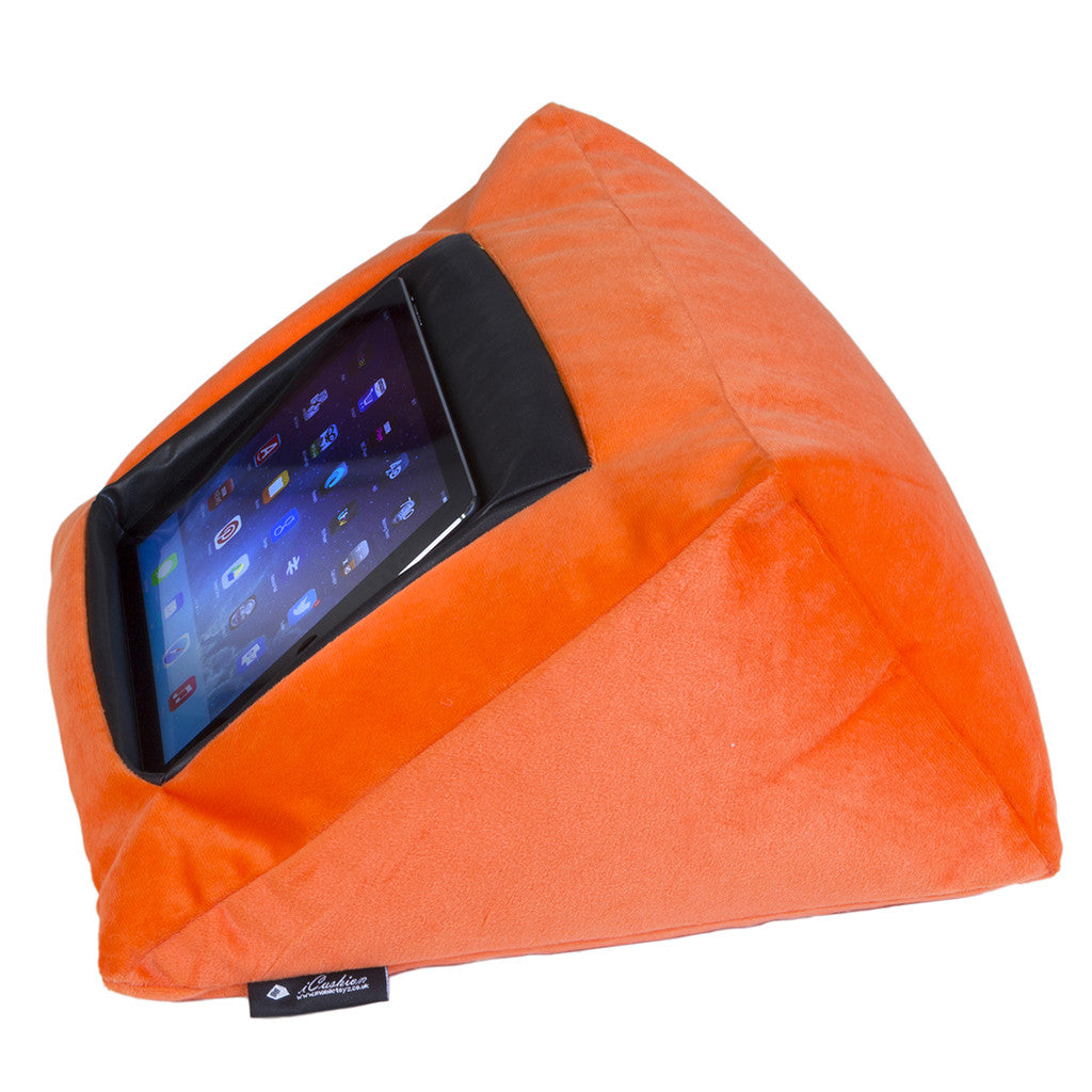 iCushion iPad Cushion Stand / Holder Velvet Orange