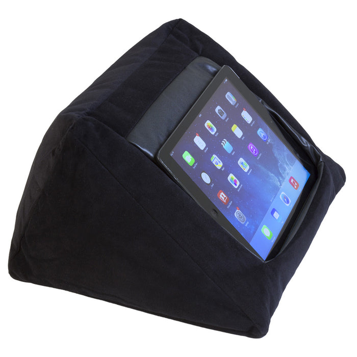 iCushion iPad Cushion Pillow Stand /Holder Velvet BLACK