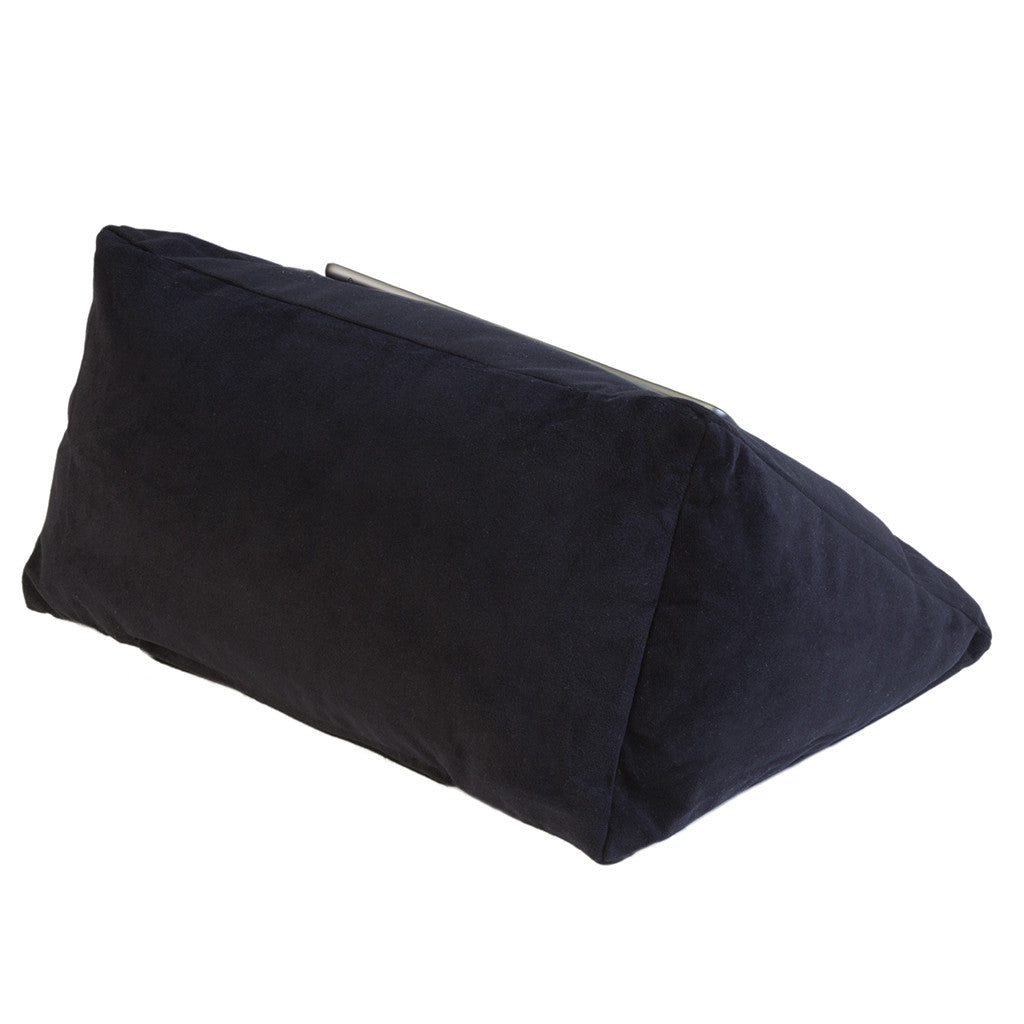 iCushion iPad Cushion Pillow Stand /Holder Velvet BLACK