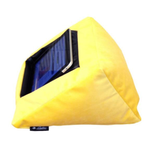 ipad cushion yellow