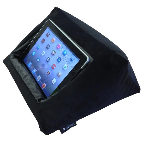 iCushion iPad Cushion Pillow Stand /Holder Velvet BLACK