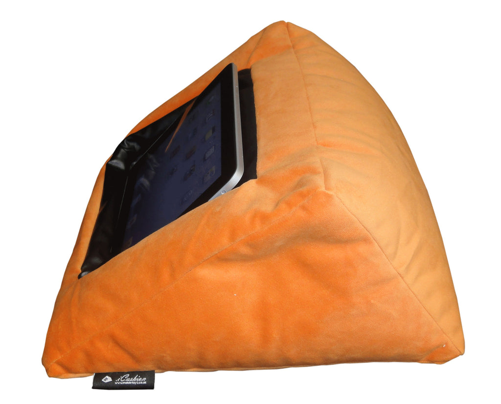 iCushion iPad Cushion Stand / Holder Velvet Orange